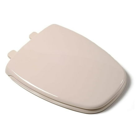 C1050S01 EZ Close Premium Eljer New Emblem Design Plastic Toilet Seat, Elongated, Bone
