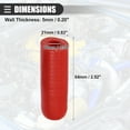 thumbnail image 4 of 1 Set Universal Car Silicone Coolant Cap with Clamp for Coolant Heater Bypass 0.39" 10mm ID, 4 of 6