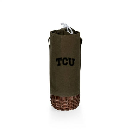 

TCU Team Sports Horned Frogs Insulated Wine Bottle Basket