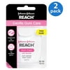 Reach Gentle Gum Care with Fluoride Mint Dental Floss. 50 yd (Pack of 2)