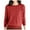 Watermelon Red-C, variant on 2025 Women's Autumn and Over Mens Sweaters Winter Color Contrast Sweater Womens Jackets Sweaters Loose Round Neck Bottomed Dark Sweatshirt Sweater
