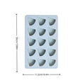 thumbnail image 3 of UJMNHYGT Ice Cube Trays Easy Release, Flexible Silicone Ice Cube Molds with Removable Lid, Reusable Freezer Ice Trays Stackable for BPA Free, 3 of 4