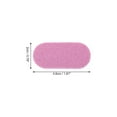 thumbnail image 2 of Unique Bargains 10 Pcs 2-Layer Sponge Multifunctional Nail File Manicure Tool Pinkish Purple, 2 of 7