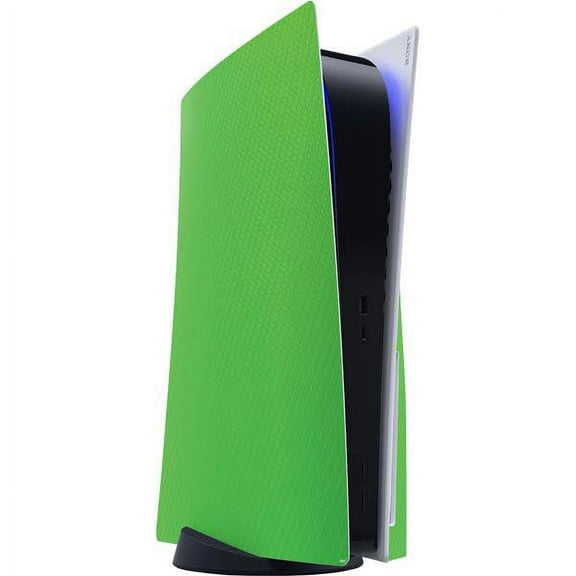 Skinit Textures Green Carbon Fiber PS5 Console Skin