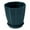 A, variant on Beautynvta Plastic Plant Pot, 5.7 Inch Flower Pots Outdoor Indoor, Planters with Drainage Holes and Tray Saucers