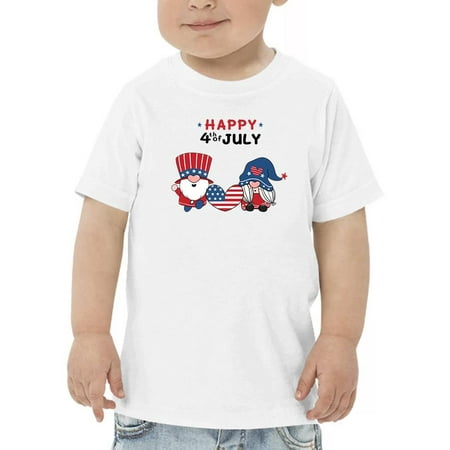 

Happy 4Th Of July Gnomes T-Shirt Toddler -Image by Shutterstock 3 Toddler