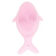 thumbnail image 4 of Cepillo de baño para bebé con forma de ballena de dibujos animados, de silicona, suave, para el cabello, champú para baño de bebé, masaje, cepillo de ducha, juguetes de baño para niños, color rosa, 4 of 14