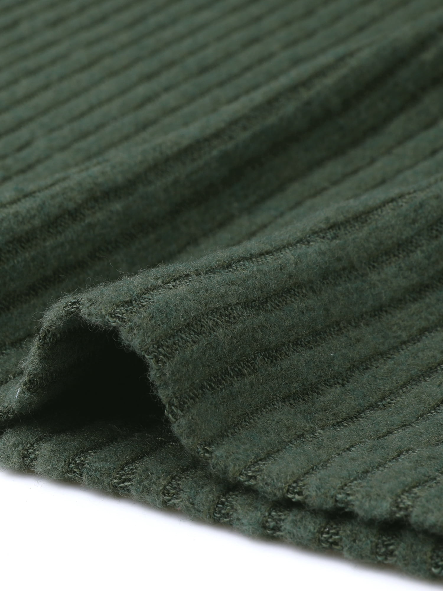 DARING DIVA Midi Pullover Knit Sweater Dress XL Deep Green