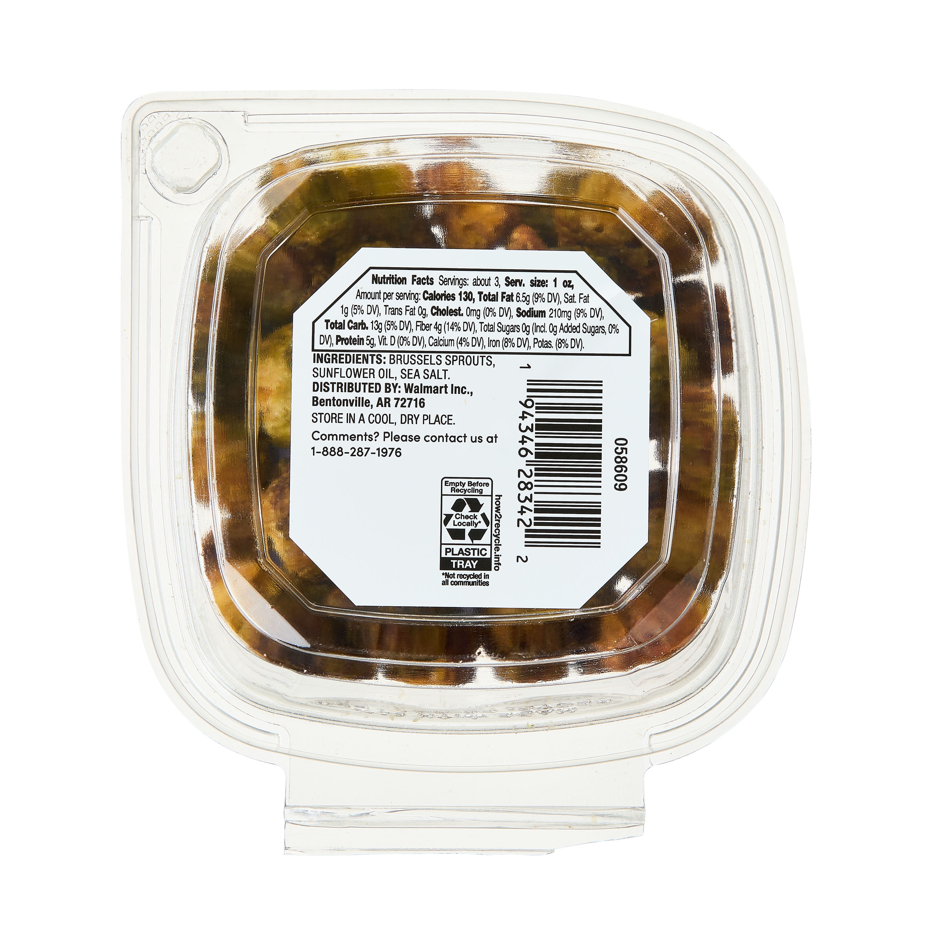 bettergoods Dried Brussels Sprouts with Sea Salt, 3.3 oz