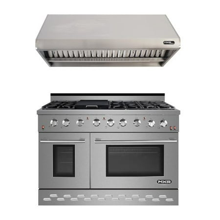 - NXR Professional Ranges 48'' Free-standing Gas Range with Griddle