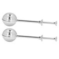 thumbnail image 3 of Long Handle Tea Infuser Ball, High Efficiency Filtering Filter Tea Ball 304 Stainless Steel Easy To Operate With 0.5mm Holes For Home For Office, 3 of 8
