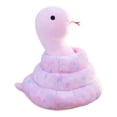 thumbnail image 1 of Figura de serpiente de peluche, recuerdo de fiesta para el hogar, para decoración, regalo de cumpleaños Púrpura, 1 of 9