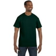 thumbnail image 2 of Hanes ComfortBlend EcoSmart T-Shirt à Col Ras du Cou pour Hommes, P, Vert Forêt Profond, 2 of 7
