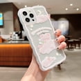 thumbnail image 2 of Compatible con iPhone 13 Pro Max Funda con diseño de mariposas y flores de dibujos animados para mujeres y niñas, estética Kawaii, delgada, suave, TPU transparente para iPhone 13 Pro Max de 6,7, 2 of 8