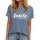 thumbnail image 1 of Camiseta informal de manga corta con cuello en V y estampado para mujer - Poliéster y spandex, transpirable, diseño floral - Top de moda para verano/otoño, 1 of 6