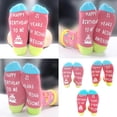 thumbnail image 2 of Aellinatey Stylish Birthday Party Wear Cotton Socks for Adults Teen Girls 18 to 21 Years, 2 of 13