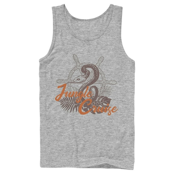 Men's Jungle Cruise Snake Logo  Tank Top Athletic Heather Medium