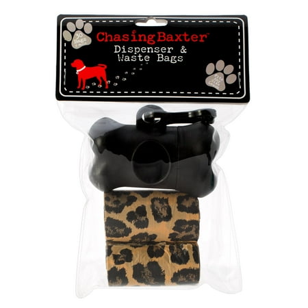 Tricoastal-30 Waste Bag In Fun Prints  With A Bone Shaped Dispenser