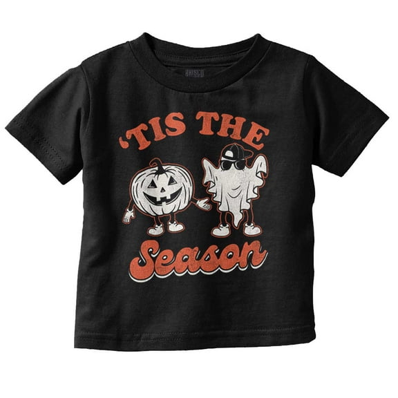 Halloween Tis The Spooky Season Toddler Boy Girl T Shirt Infant Toddler Brisco Brands 6M