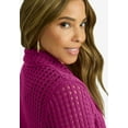 thumbnail image 4 of Jessica London Women's Plus Size Crochet Cardigan, 4 of 4
