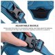 thumbnail image 4 of Arnés reflectante de nailon para perros grandes, chaleco reflectante 3M con asa, correa ajustable para perros apta para todo tipo de clima (L, azul cielo), 4 of 5