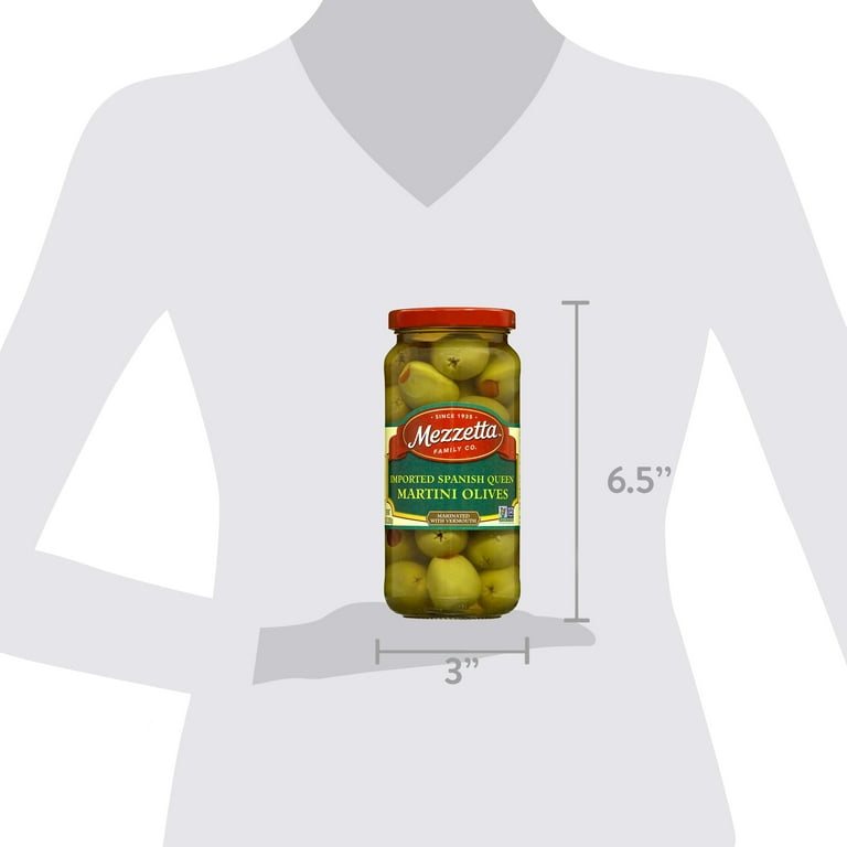 Mezzetta Mediterranean Marinated Imported Spanish Queen Martini