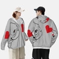 thumbnail image 2 of KLL Animal Bulldog1 Print Men's Women’s UPF 50+ Sun Protection Outdoor Hoodie Jacket Long Sleeve Fishing Hiking Performance Shirt- Large, 2 of 5
