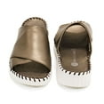 thumbnail image 6 of Eric Michael Women's Gloria Slide Sandals, Pewter,7 M US, 6 of 7