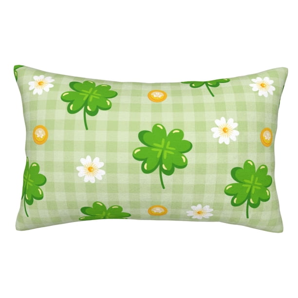 Balery St Patrick's Day11 Funda de Cojín Estampada, Regalos para Mujeres, Regalos de Amor para Ella, Regalos para Novia o Esposa, Funda de Almohada-20"x30"