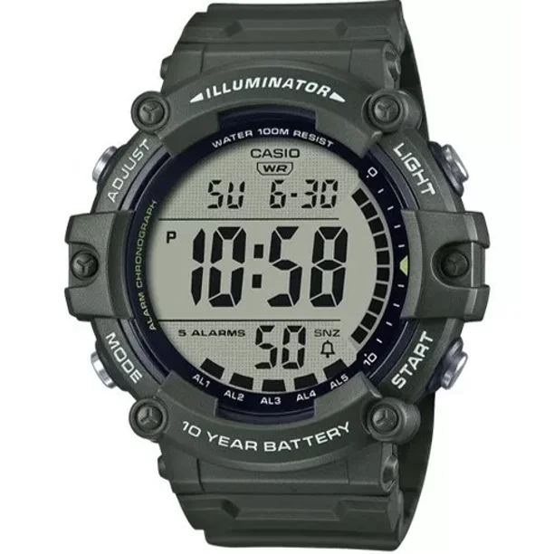 Reloj Casio Digital Ae2000 Hombre *watchsalas* Full Fondo Negro AE ...