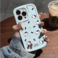 thumbnail image 5 of NEW Sanrio Hello Kitty Bicycle Cartoon Phone Case For iPhone 15 14 13 12 11 Pro Max 12 13 Pro 15 Plus XR XS Max Anti Fall Lovely RJ, 5 of 5