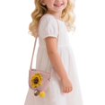 thumbnail image 5 of CAIXIA Messenger Bag For Women Girls Adjustable Strap Straw Woven Boho Crossbody Messenger Tote Bag, Lightweight Summer Beach Shoulder Purse, 5 of 6