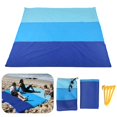 thumbnail image 1 of Manta de playa XXL manta de picnic al aire libre impermeable 210 x 200 cm estera ultraligera, 1 of 6