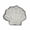 Gray, variant on Mmeneyy Seashells Bathroom Rugs, Ocean Theme Cute Shell Shaped Non-Slip Bath Mats for Sea Room Decor, Available in 6 Colors