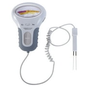 Swimming Pool Water Quality Tester Hot Spring Pool Spa Aquarium Portable PH Meter Residual Chlorine Detector CL2 Chlorine Tester (White)