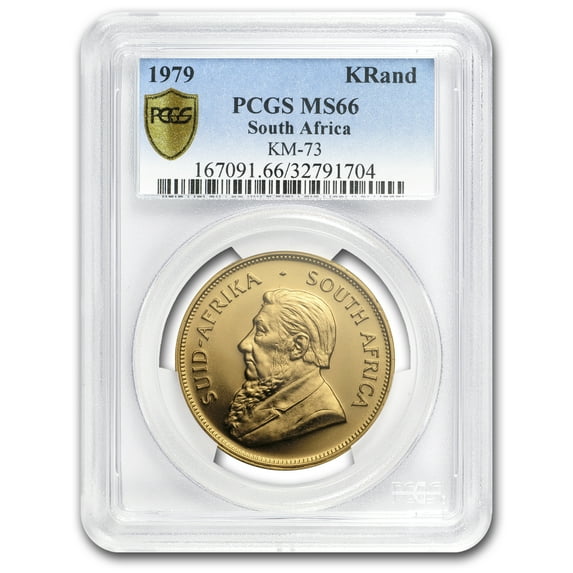 1979 South Africa 1 oz Gold Krugerrand MS-66 PCGS