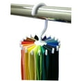 thumbnail image 4 of NIYANGLE Tie Hanger for Closet Scarf Hanger Organizer Plastic Rotating Home Use 1Set, 4 of 6