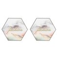 thumbnail image 2 of Nail Art Plate Display Stand Practice Display Nail Polishing Mixing Manicure Painting PlateSexangle, 2 of 5