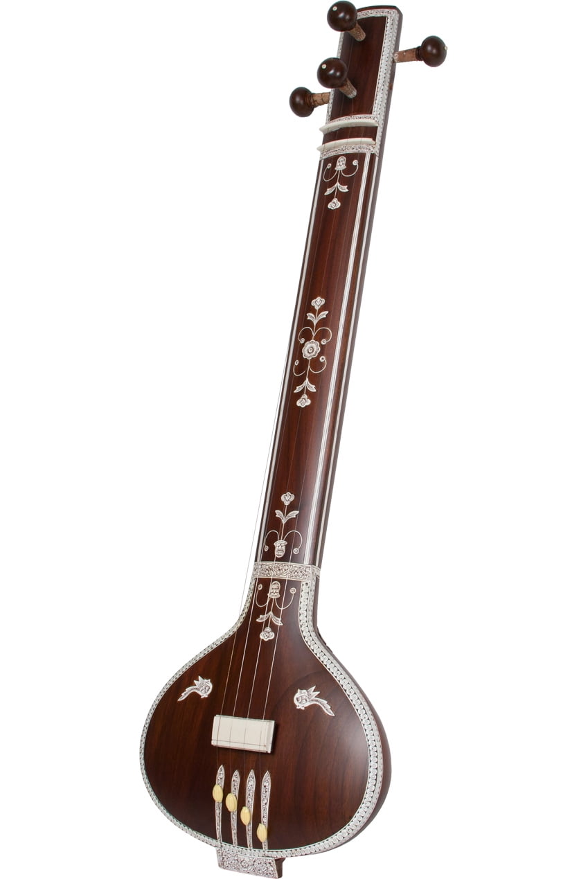 banjira Deluxe Flat Back Tanpura with Gig Bag