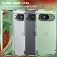 thumbnail image 5 of Google Pixel 9 Pro Case Luxury Transparent Airbag Shockproof Case for Pixel 9Pro, 5 of 5