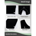 thumbnail image 2 of Women's 2 Pack Workout Sets, 4 Piece High Waist Yoga Shorts and Sports Bra Gym Activewear Outfits.Grey,Black, 2 of 8