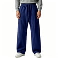 thumbnail image 6 of WPPGONE Mens Sweat Pants with Pockets Straight Leg Elastic Waisted Drawstring Comfortable Bottoms Sports Gym Athletic Casual Trousers, 6 of 6