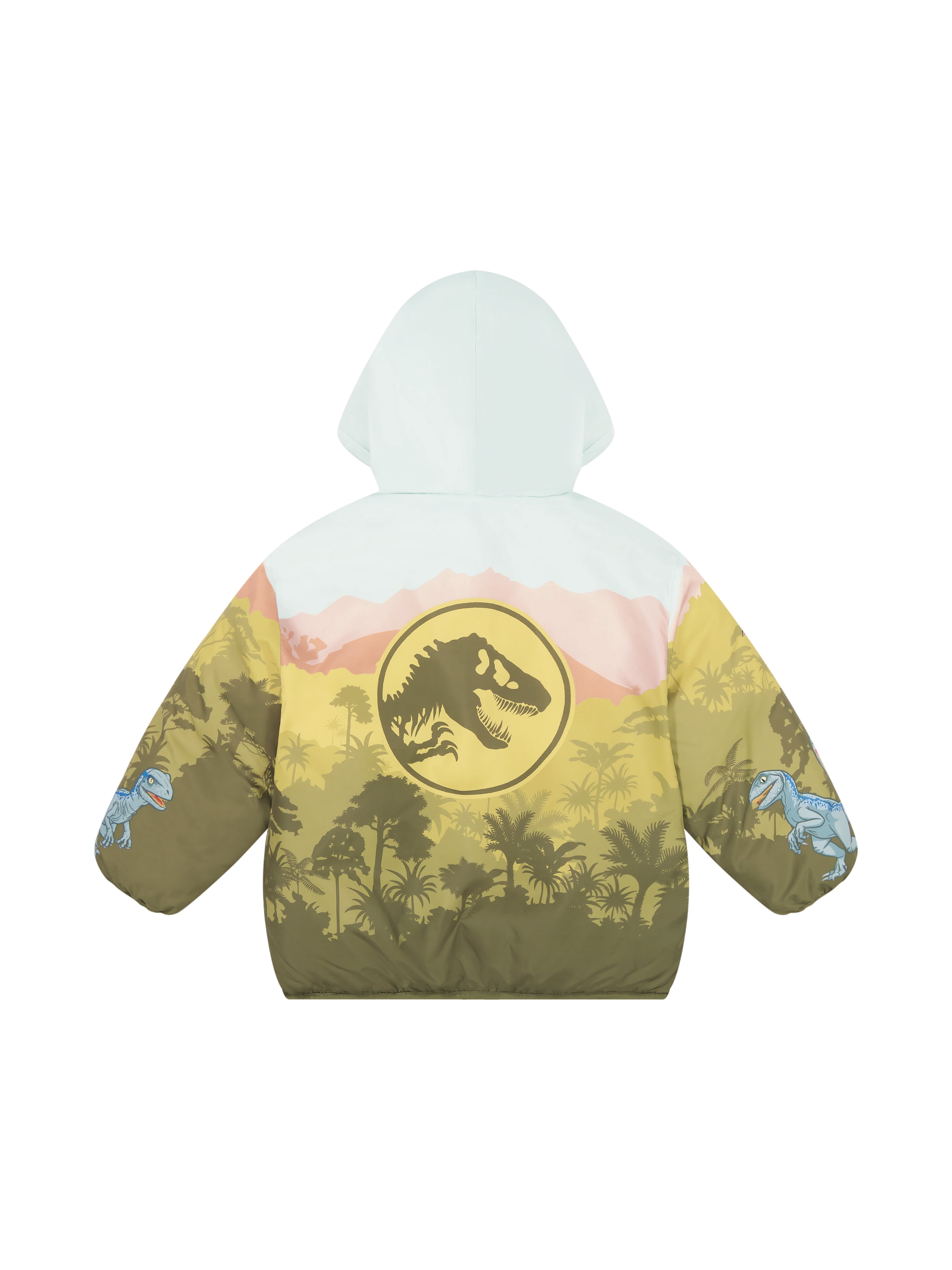 Jurassic World Toddler Boy Puffer Jacket, Sizes 12 Months-5T