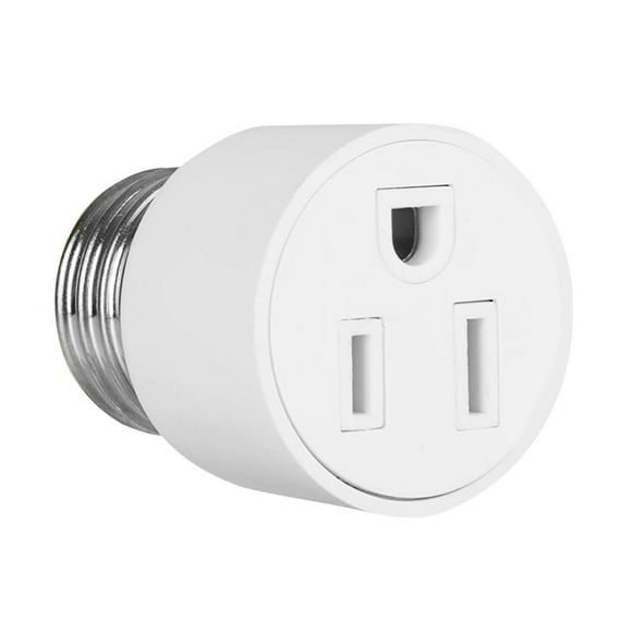 Light Bulb Socket Adapter 3 Prong