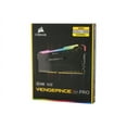 thumbnail image 4 of CORSAIR Vengeance RGB PRO - DDR4 - kit - 128 GB: 4 x 32 GB - DIMM 288-pin - 3200 MHz / PC4-25600 - CL16 - 1.35 V - unbuffered - non-ECC - black, 4 of 4