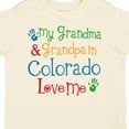 thumbnail image 4 of Inktastic Colorado Grandma Grandpa Love Me Boys or Girls Toddler T-Shirt, 4 of 5