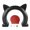 Black, variant on Cute Cat Shape Indoor Interior Pet Door Easy Installation Wall Portal Pass for Kittens, White