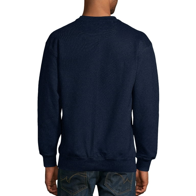 Champion Men s Cotton Max Fleece Sweatshirt up to Size 2XL Walmart