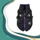 thumbnail image 5 of Arnés de invierno para mascotas, chaqueta impermeable a prueba de viento, para correr, ropa Universal ligera, gancho trasero, decoración de ropa, negro M Eigraketly PT000587-03, 5 of 7