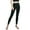 Black, variant on Sevpuikl Women's High-Waisted Butt-Lifting Leggings with Tummy Control, Opaque, Elastic, Soft and Stretchy for Yoga and Running(Blue,S)